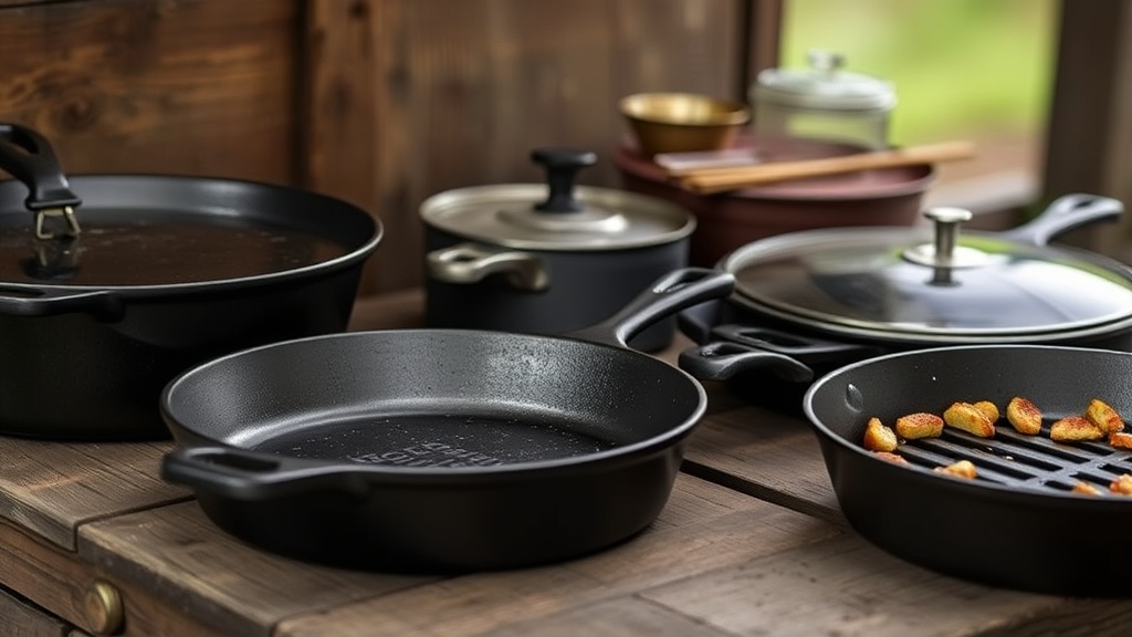 Outdoor Cast Iron Cooking: Griddles, Dutch Ovens, and More for Camping